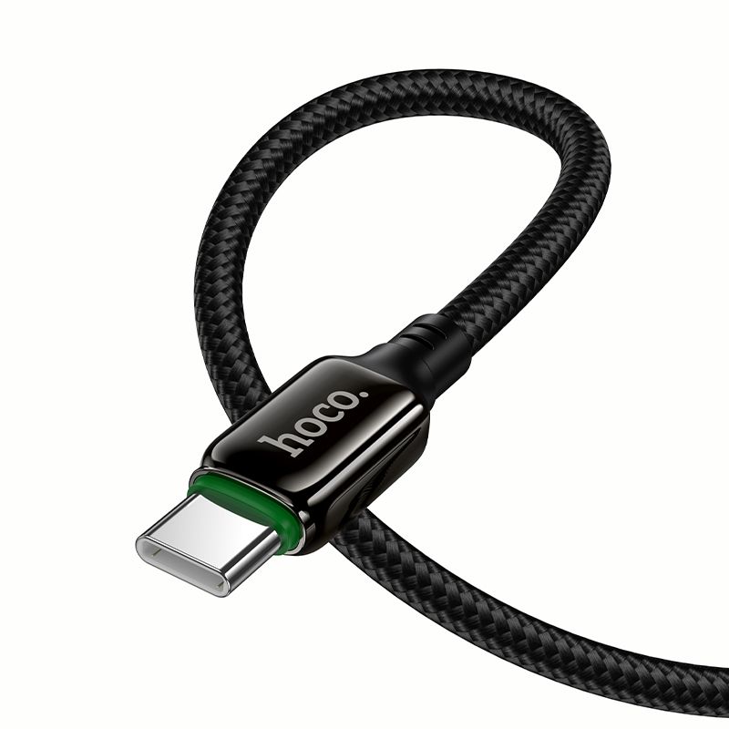 Кабель HOCO X127 Exceed 60W charging data cable C to C Black