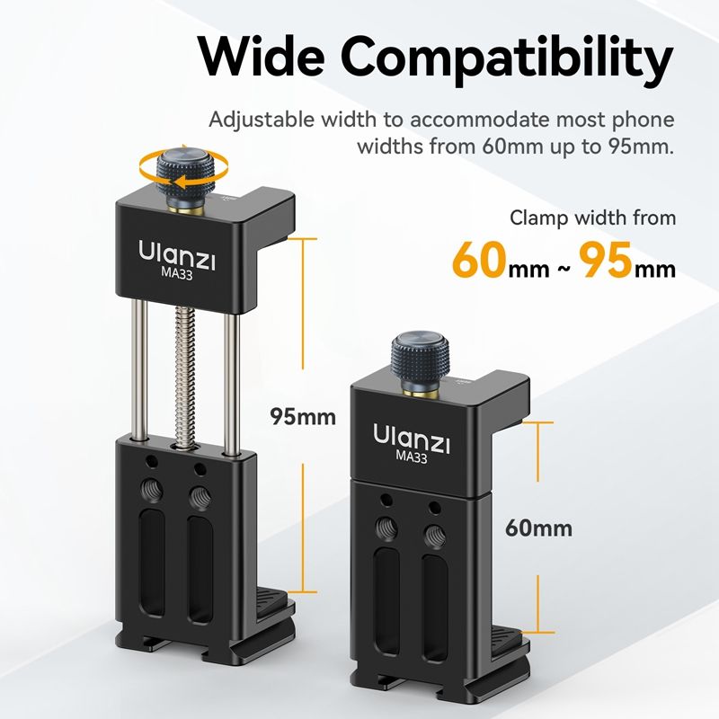 Тримач для телефону Ulanzi MA33 Phone Holder Black