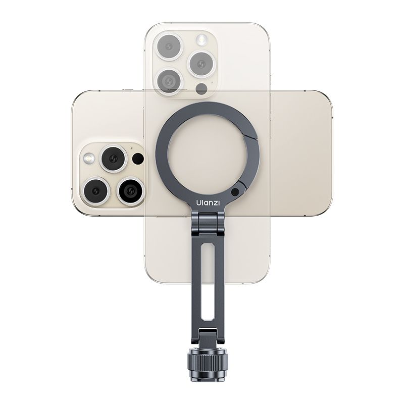 Тримач для телефону Ulanzi MA07 Maglock 1/4 Cold Shoe Phone Mount Black
