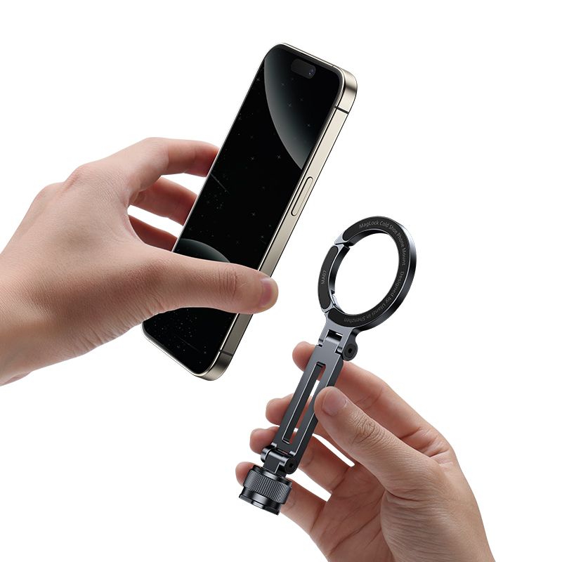 Тримач для телефону Ulanzi MA07 Maglock 1/4 Cold Shoe Phone Mount Black
