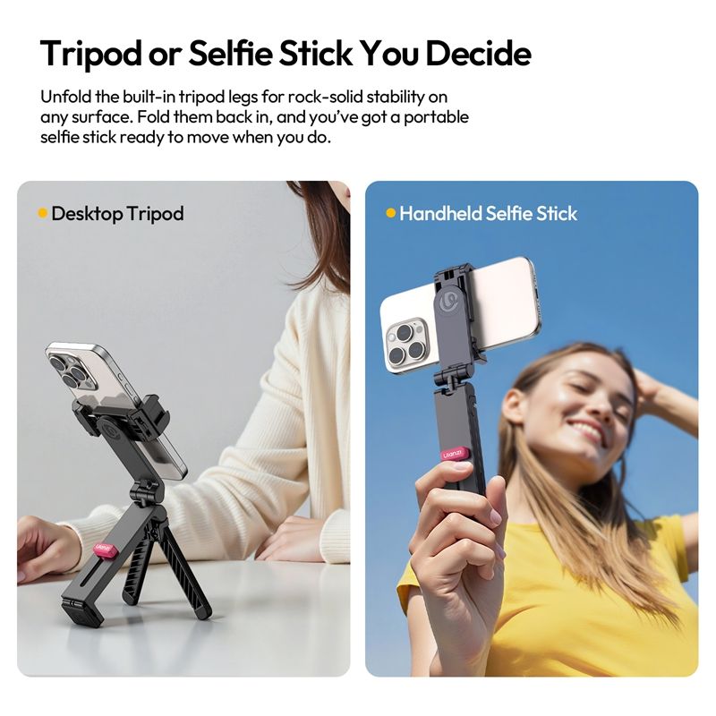Тримач для телефону штатив Ulanzi MA89  MagLock Phone Holder Tripod Black