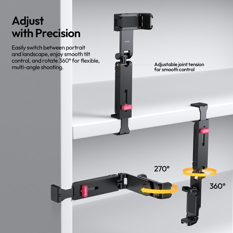 Тримач для телефону штатив Ulanzi MA89  MagLock Phone Holder Tripod Black