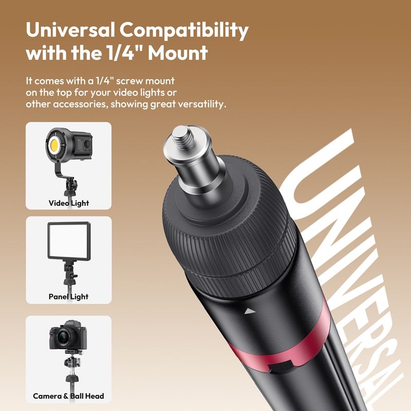 Стійка для світла складна Ulanzi AT-05 2M Heavy Duty Foldable Light Stand(48-200cm) Black