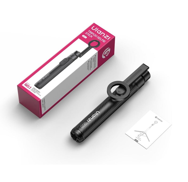 Селфі-трипод Ulanzi SK27 Tripod Tripod Selfie Stick(Magnetic Version) Black
