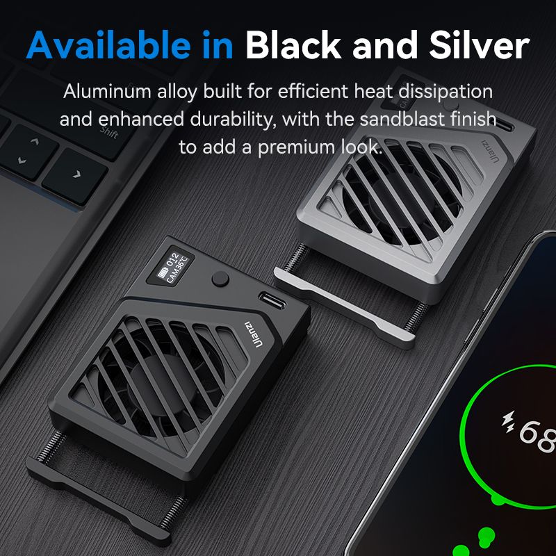 Кулер охолодження камери Ulanzi Ulanzi CA25 Camera Cooling Fan For Sony / Canon / FUJIFILM Black