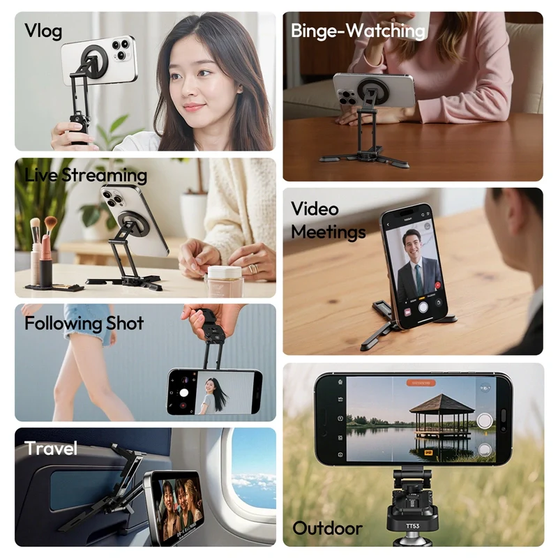 Тримач телефона Ulanzi SK29 Foldable Phone Stand(Magnetic) Black