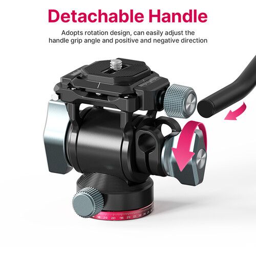 Штативна голова Ulanzi U-190 Hydraulic Head Mini