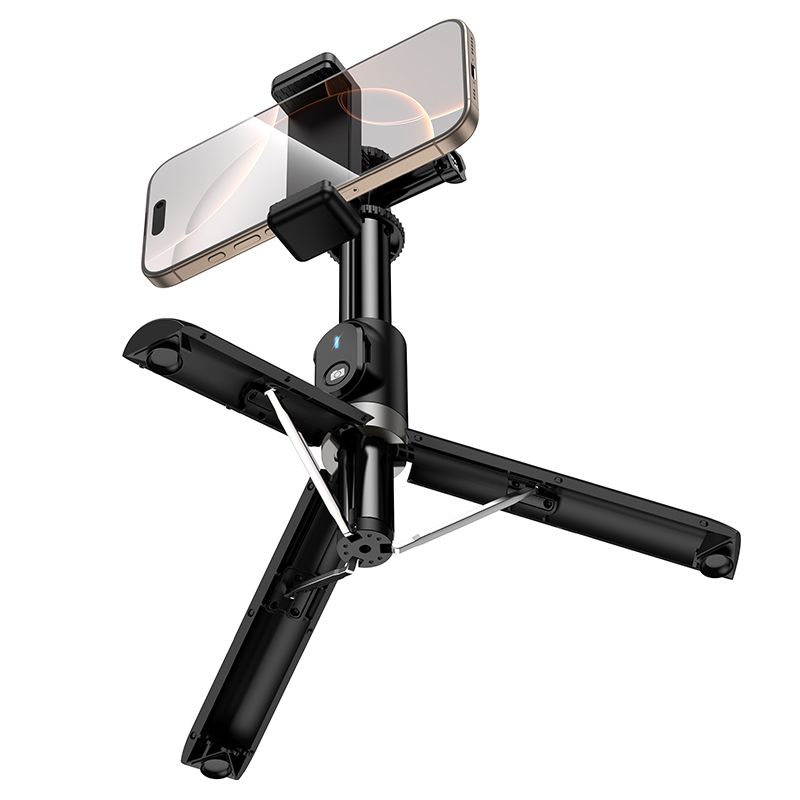 Штатив HOCO K101 Prestigio multifunctional tripod Black