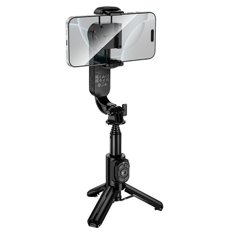 Селфі-монопод HOCO K90 Feliz single-axis live broadcast holder Black