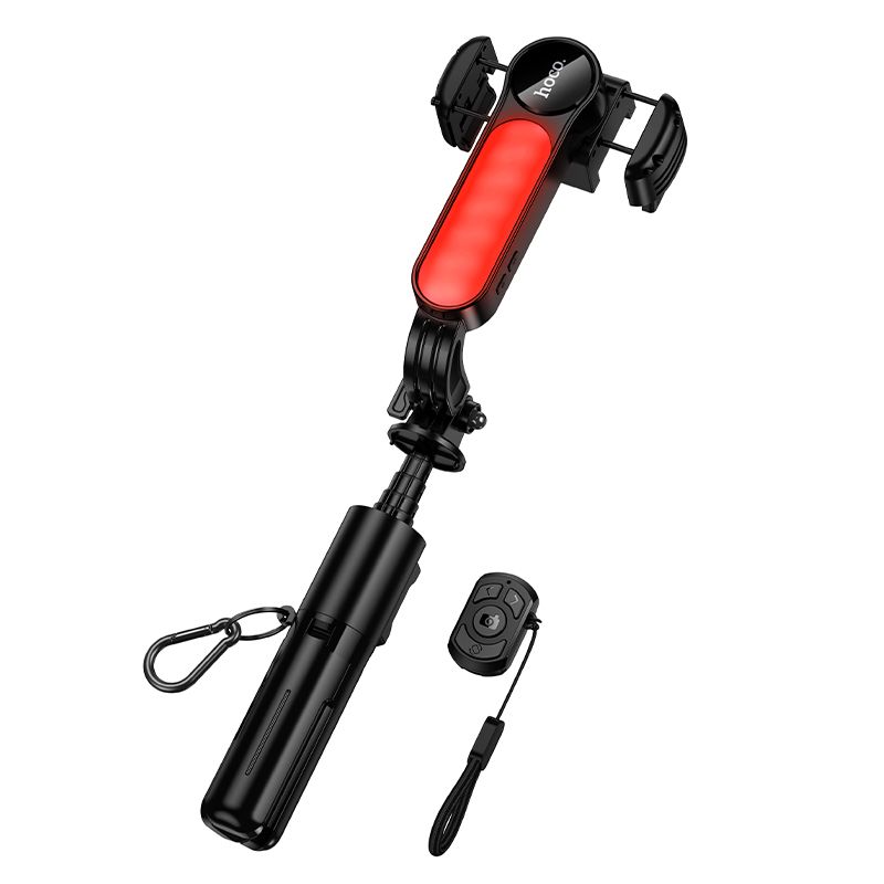 Селфі-монопод HOCO K90 Feliz single-axis live broadcast holder Black
