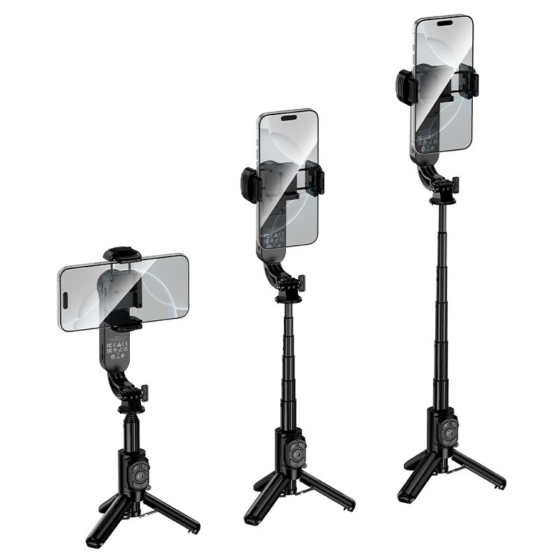 Селфі-монопод HOCO K90 Feliz single-axis live broadcast holder Black