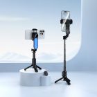 Селфі-монопод HOCO K90 Feliz single-axis live broadcast holder Black