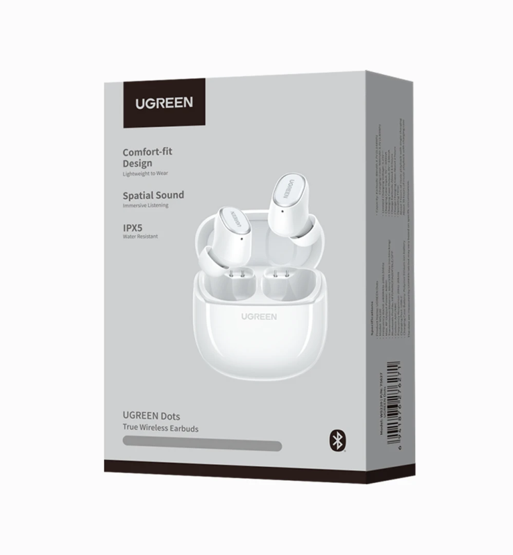 Навушники UGREEN WS220 Dots white