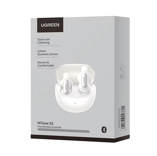 Бездротові навушники TWS UGREEN WS210 HiTune S5 True Wireless, ENC, IPX5, White