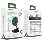 Автотримач для телефона з БЗП ACEFAST D65 magnetic folding wireless charging car holder Black