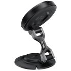 Автотримач для телефона з БЗП ACEFAST D65 magnetic folding wireless charging car holder Black