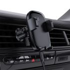 Автотримач для телефона з БЗП ACEFAST D48 press type wireless charging car holder for air vent Black