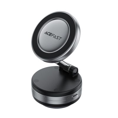 Автотримач для телефона ACEFAST E30 Electric Suction cup magnetic Phone holder, Metal Gray