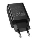Мережевий зарядний пристрій HOCO CS93A Leader single port PD20W charger Black
