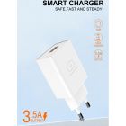 Мережевий зарядний пристрій WUW-C186 Single USB charger