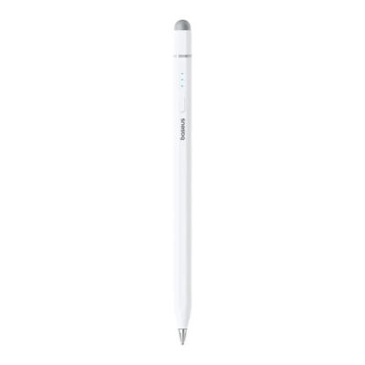 Стилус Baseus Wise Writing HN1 Universal Version  Wired Charging 2-in-1 Stylus For HUAWEI/XIAOMI Moon White (With Type-C Cable*1 and Tip*1 and Palm Re