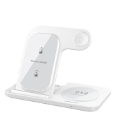 Бездротовий зарядний пристрій WUW-C250 3 in 1 desktop foldable wireless charger