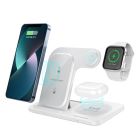 Бездротовий зарядний пристрій WUW-C250 3 in 1 desktop foldable wireless charger