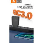 Мережевий зарядний пристрій WUW-C170 QC 3.0 single USB charger 18W
