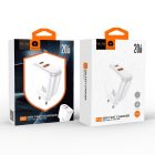 Мережевий зарядний пристрій WUW-C276 PD20W+QC18W