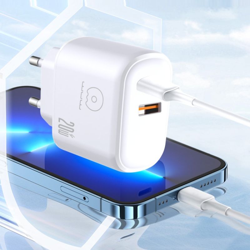 Мережевий зарядний пристрій WUW-C276 PD20W+QC18W