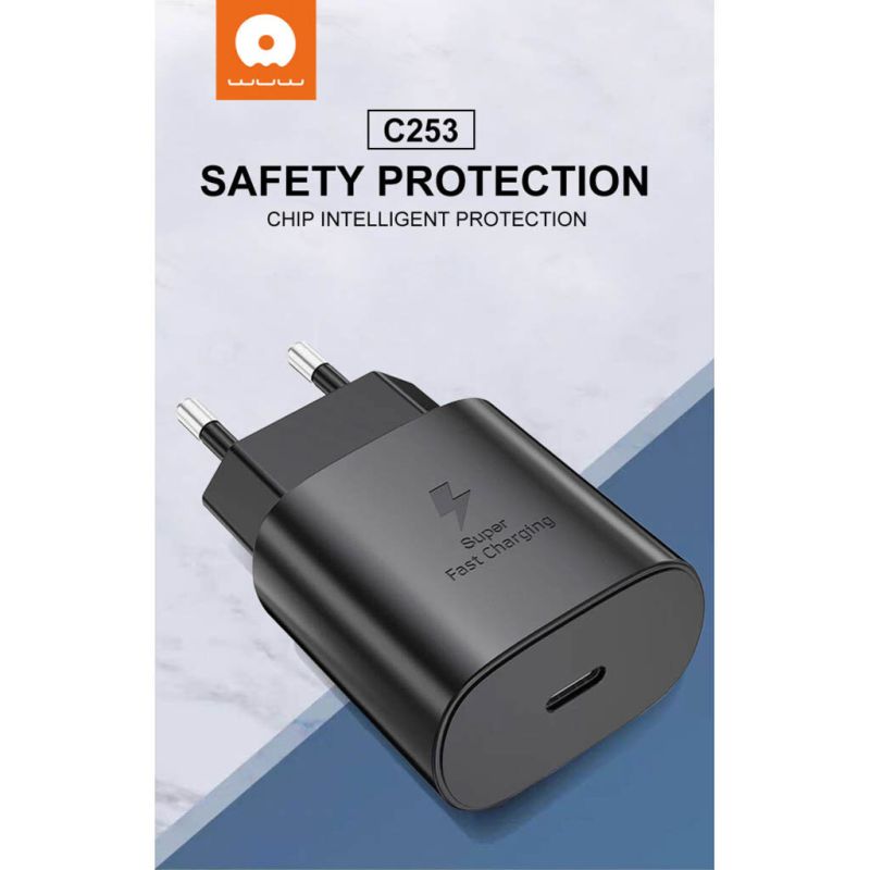 Мережевий зарядний пристрій WUW C253 PD 25W Charger