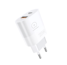 Мережевий зарядний пристрій WUW-C251 25W PD USB-C + USB QC3.0 18W