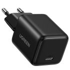 Мережевий зарядний пристрій UGREEN X513 30W USB-C GaN Fast Charger EU Black