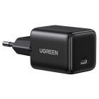Мережевий зарядний пристрій UGREEN X513 30W USB-C GaN Fast Charger EU Black