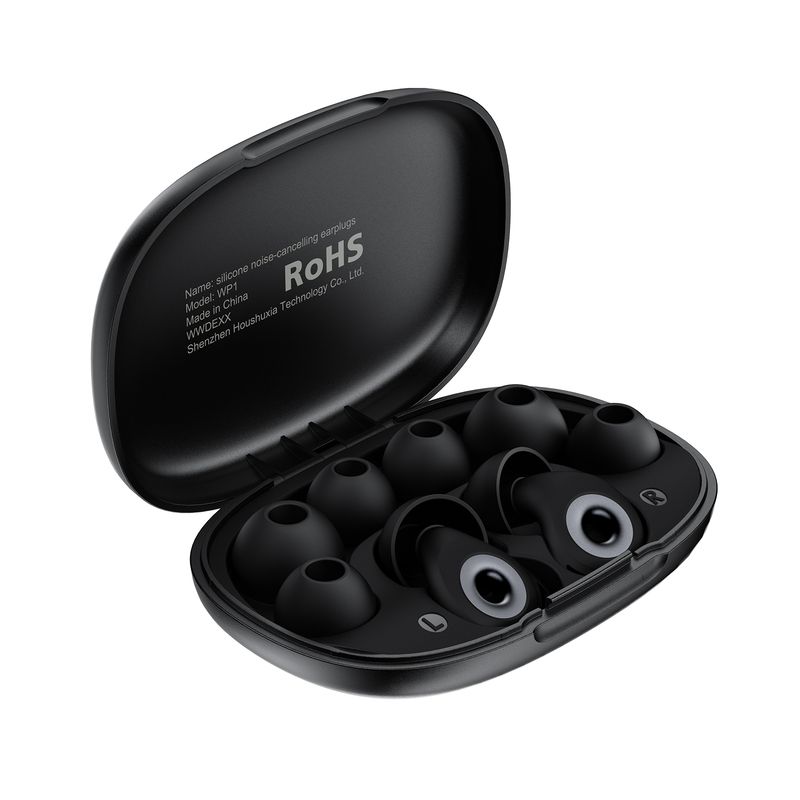 Беруші ACEFAST WP1 Silicone noise-cancelling earplugs Black