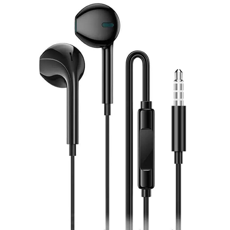 Навушники дротові BOROFONE BM100 (3.5mm) Black
