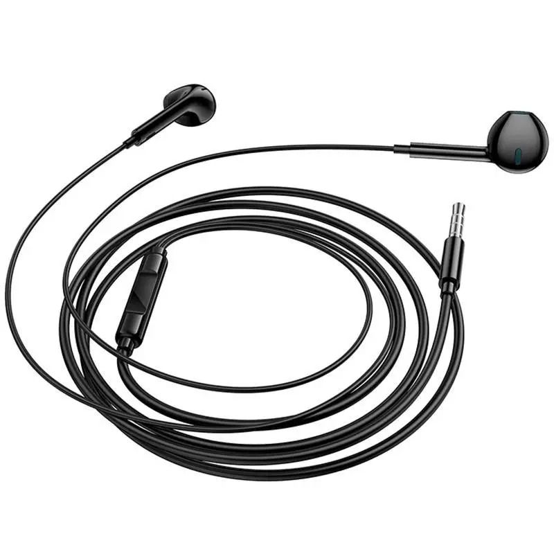 Навушники дротові BOROFONE BM100 (3.5mm) Black