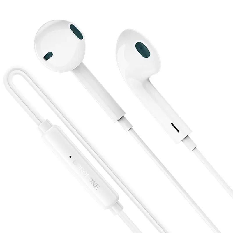 Навушники дротові BOROFONE BM100 (3.5mm) White