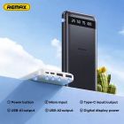 Зовнішній акумулятор REMAX Hintom 2.4A Fast Charging Power Bank 10000mAh RPP-10 White