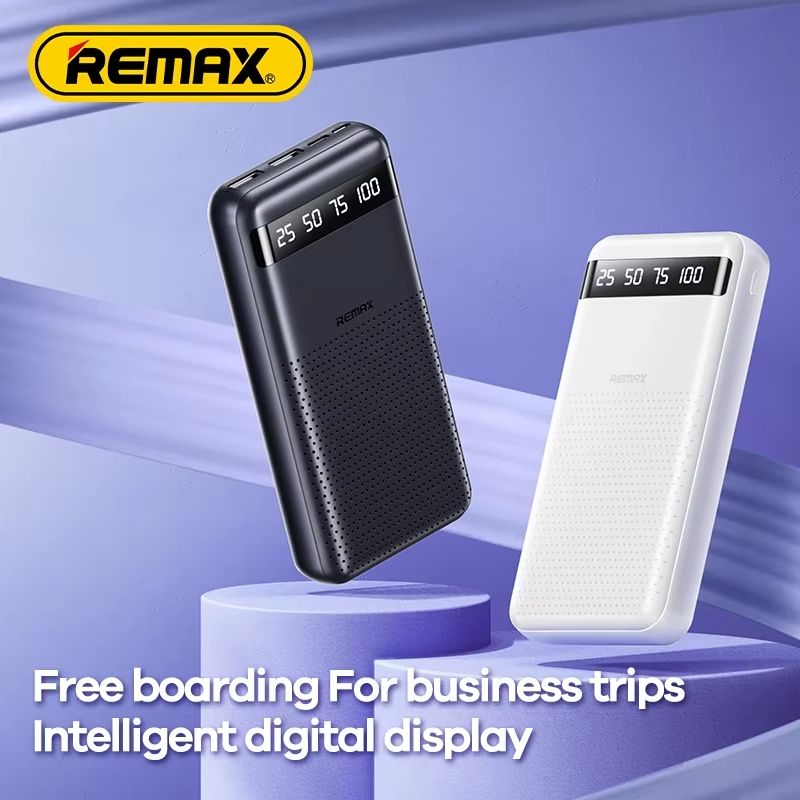 Зовнішній акумулятор REMAX Hintom 2.4A Fast Charging Power Bank 20000mAh RPP-11 White