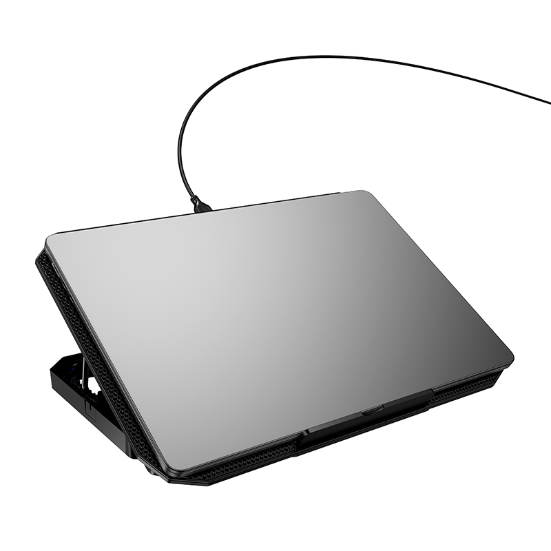 Підставка для ноутбука HOCO GA4 Jade laptop cooling stand Black