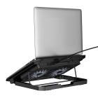 Підставка для ноутбука HOCO GA4 Jade laptop cooling stand Black