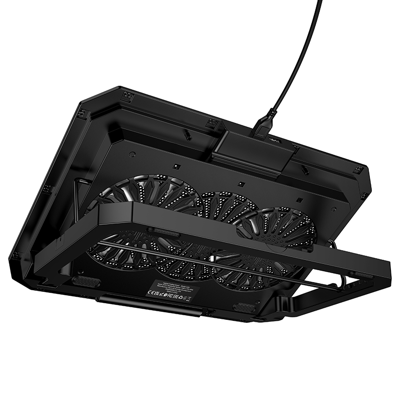 Підставка для ноутбука HOCO GA4 Jade laptop cooling stand Black