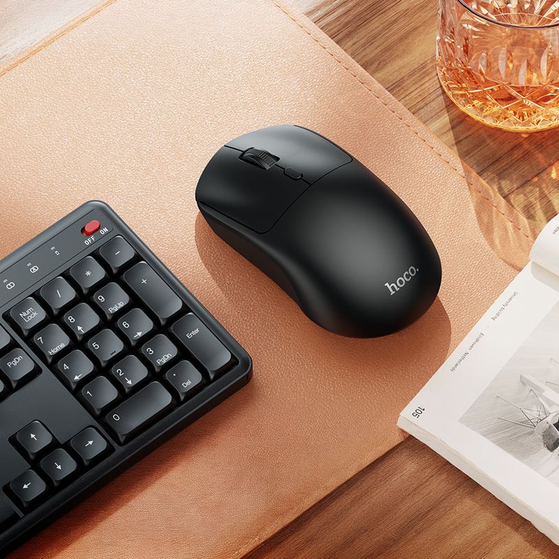 Миша HOCO GM42 Platino 2.4G wireless mouse Black