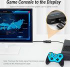 Адаптер Vention HDMI to VGA Converter with Female Micro USB and Audio Port 0.15M Black (42161)
