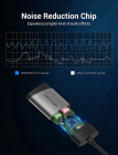 Адаптер Vention USB External Sound Card 0.15M Gray Metal Type (CDKHB)