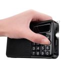 Портативне радіо HOCO HI50 Portable radio, 5W, Black