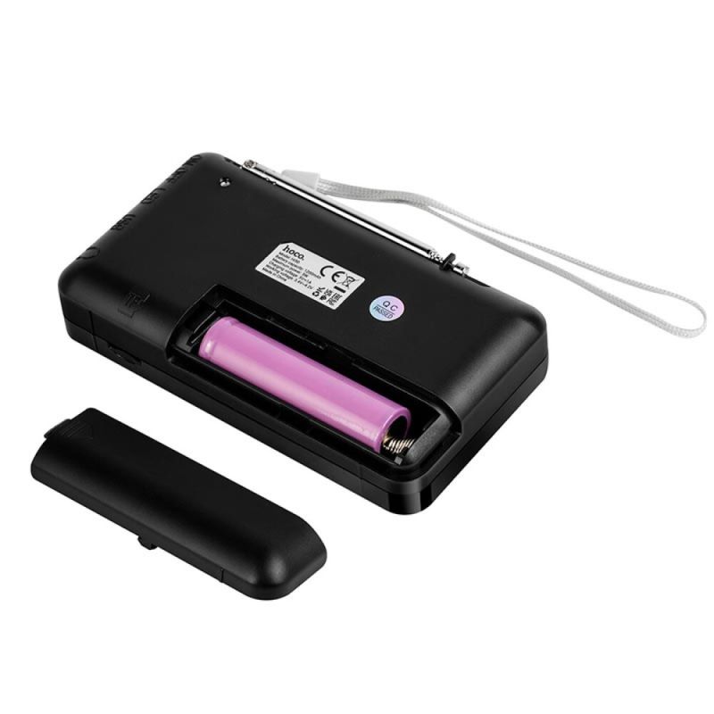 Портативне радіо HOCO HI50 Portable radio, 5W, Black