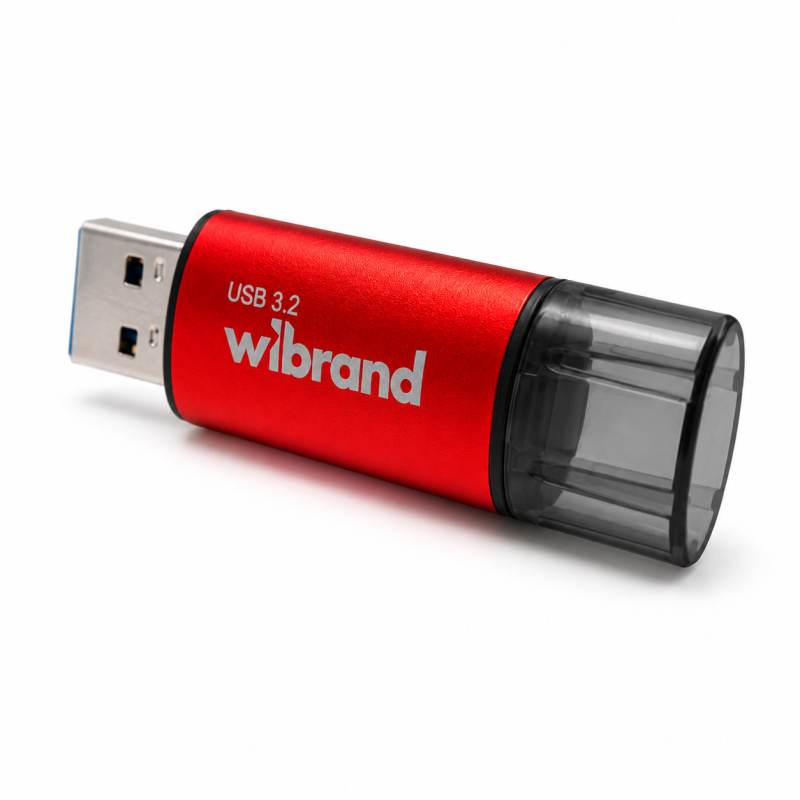 Флеш-накопичувач Wibrand USB 3.2 Gen1 Ladybug 32GB Red