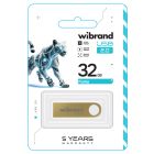 Флеш-накопичувач Wibrand USB 2.0 Puma 32Gb Gold